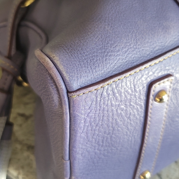 Dooney & Bourke Lavender Dome Satchel - Picture 11 of 16